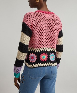 Tach Clothing - Melody Crochet Cardigan image number 3
