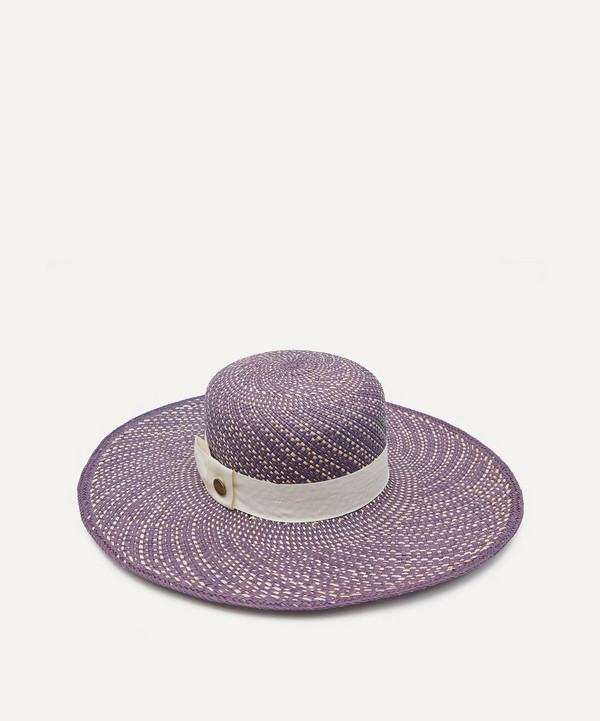 Christys' - Esme Wide Brim Panama Hat image number null