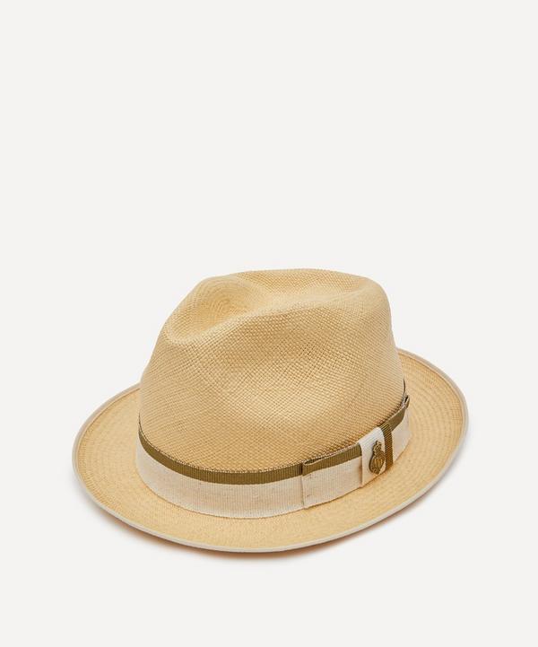 Christys' - Classic Yorkie Panama Hat image number null