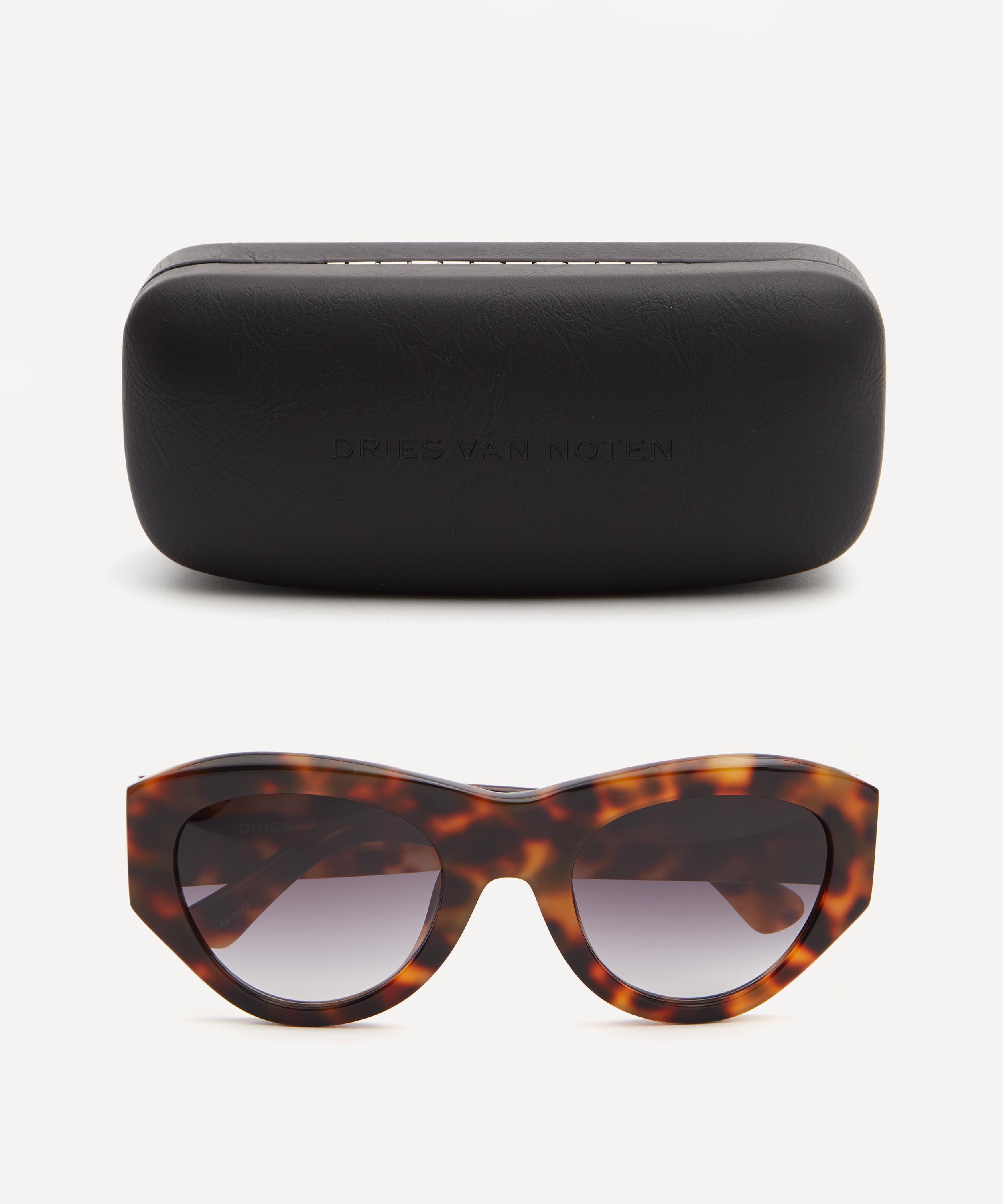 Linda Farrow x Dries Van Noten Angular Cat-Eye Sunglasses | Liberty