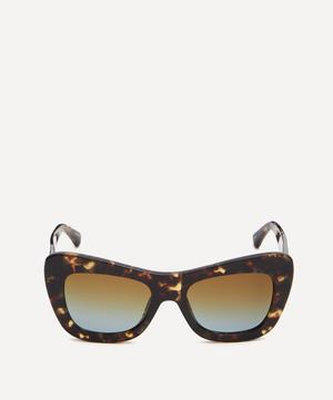 Linda Farrow - x Dries Van Noten Oversized Cat-Eye Sunglasses image number 0