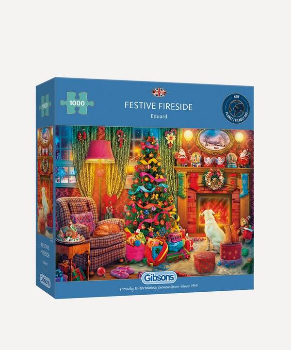 Gibsons - Festive Fireside 1000-Piece Jigsaw Puzzle