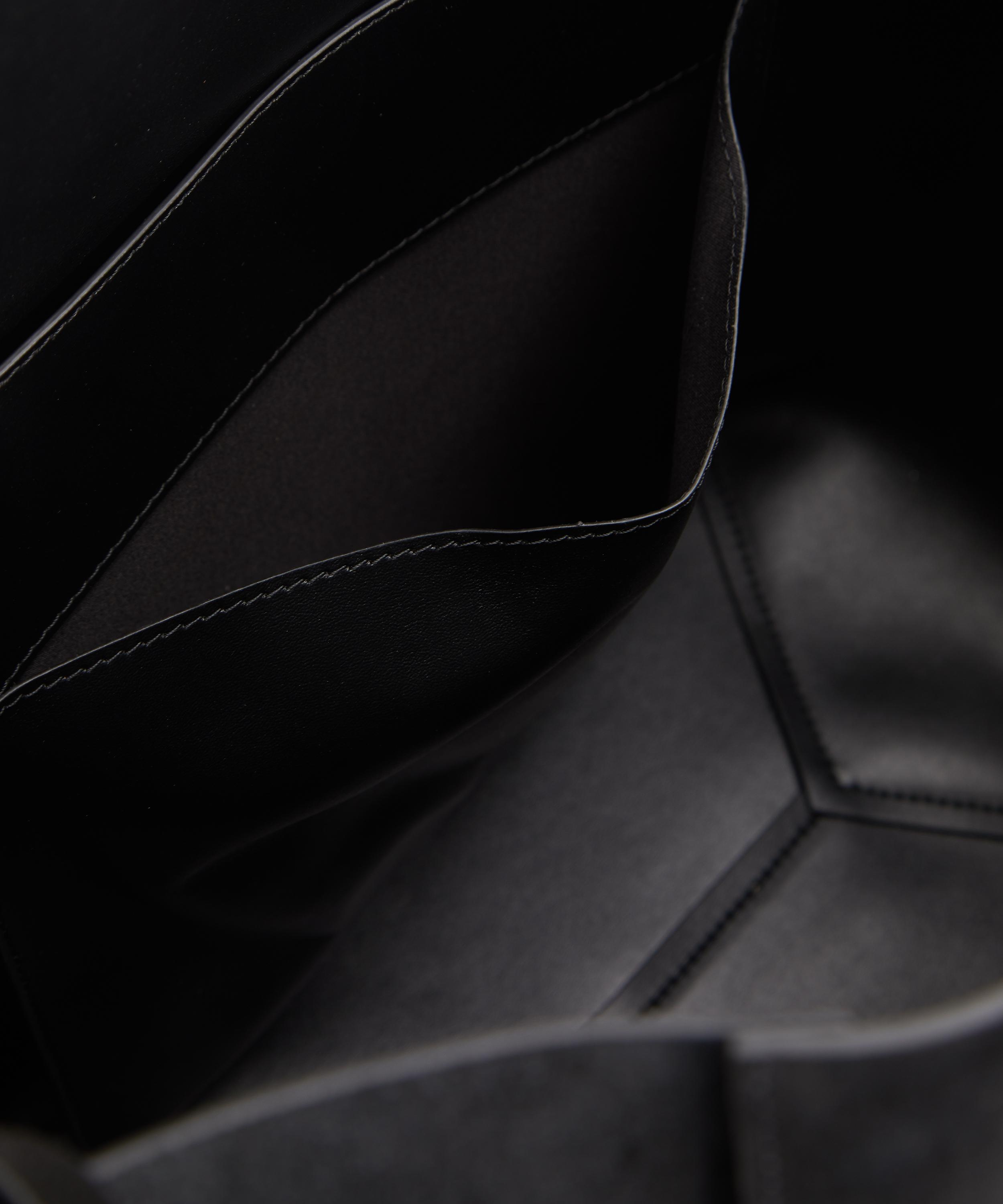 THE UNIFORM - Large Black Suede Bucket Bag image number 4