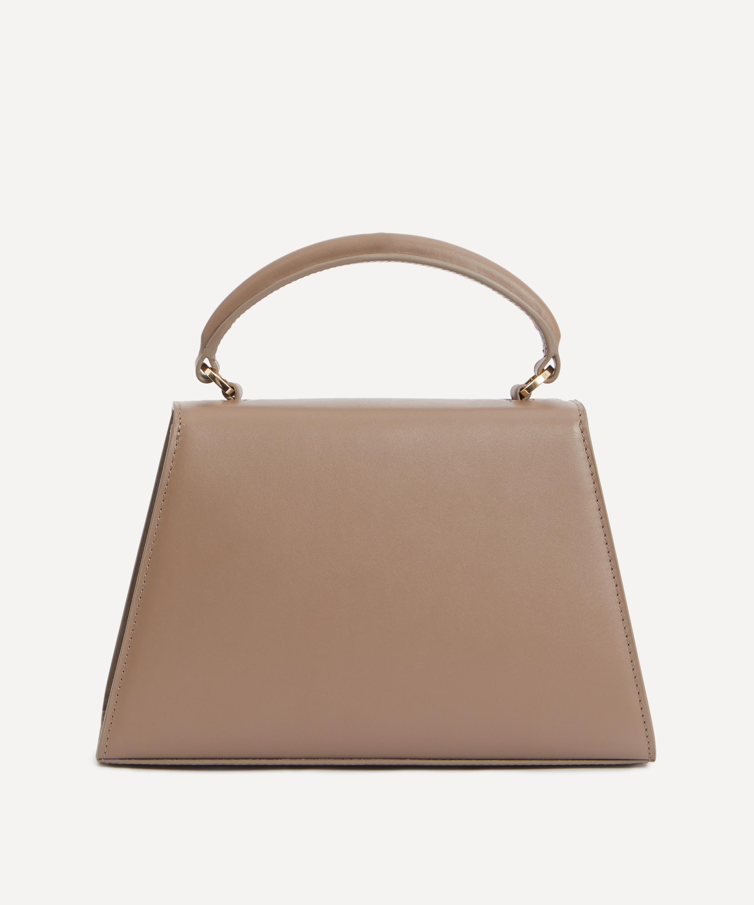 THE UNIFORM - The Little Old Lady Mushroom Leather Handbag image number 3