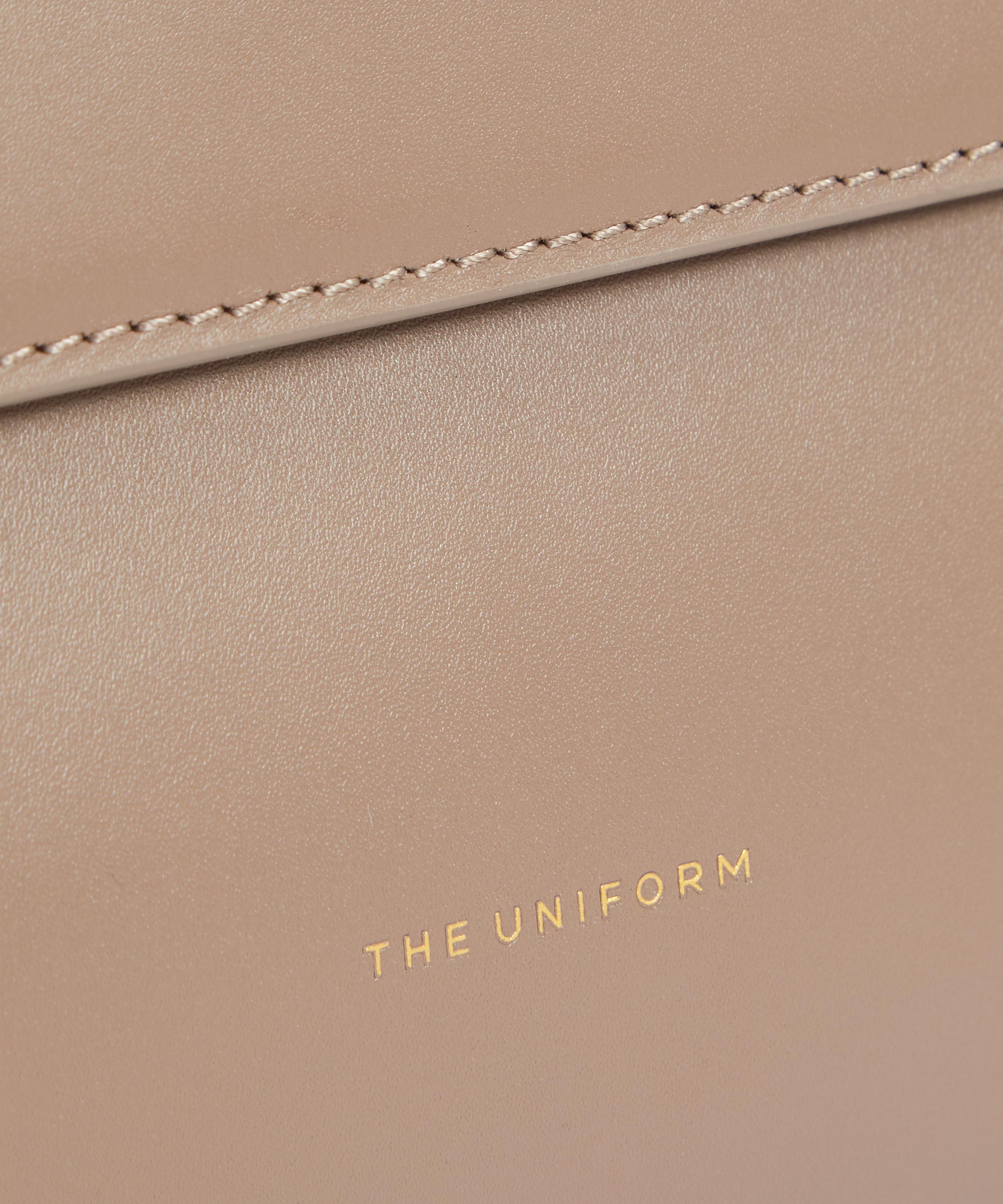 THE UNIFORM - The Little Old Lady Mushroom Leather Handbag image number 4