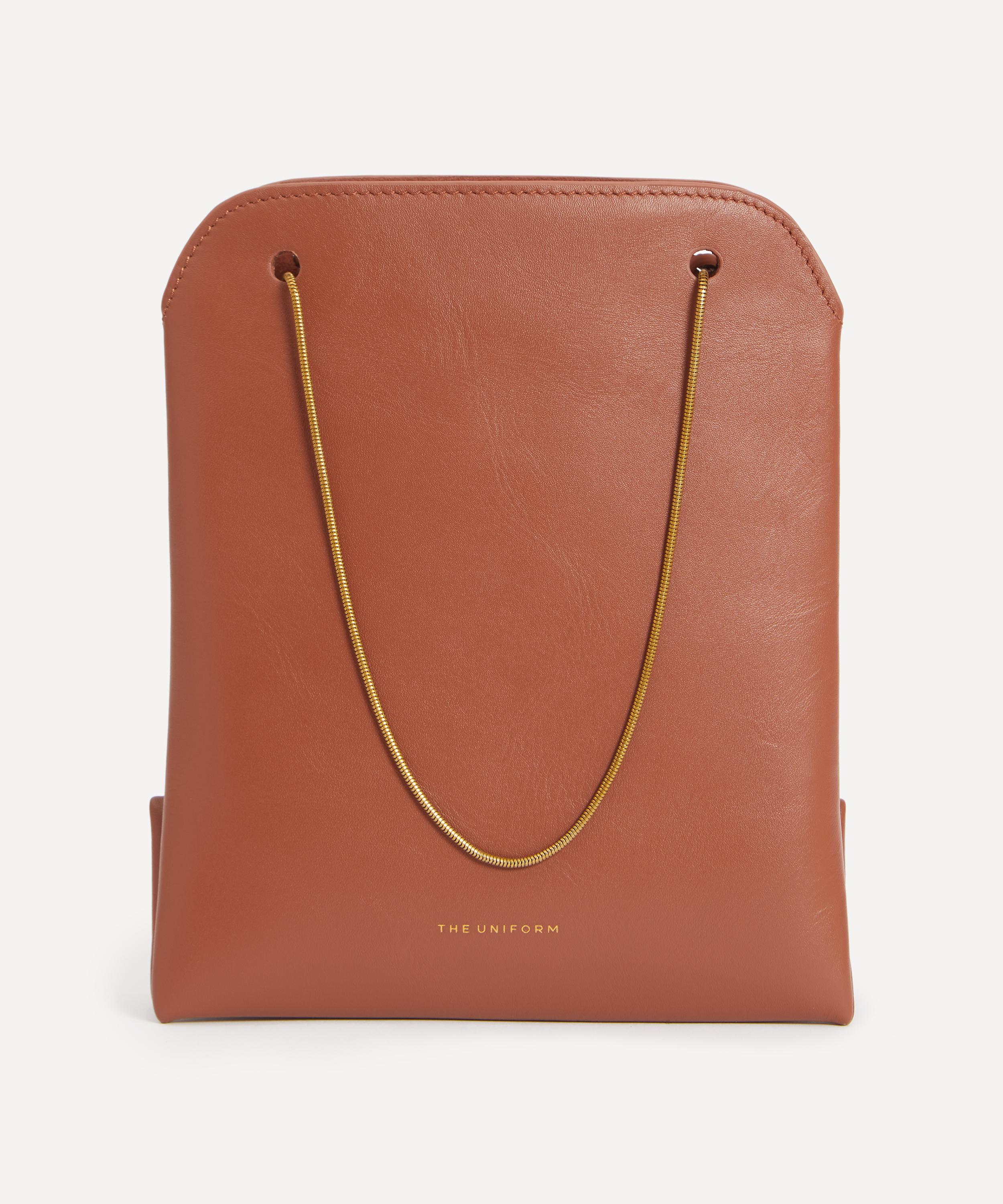 THE UNIFORM - The Paper Bag in Cocoa Leather image number 0