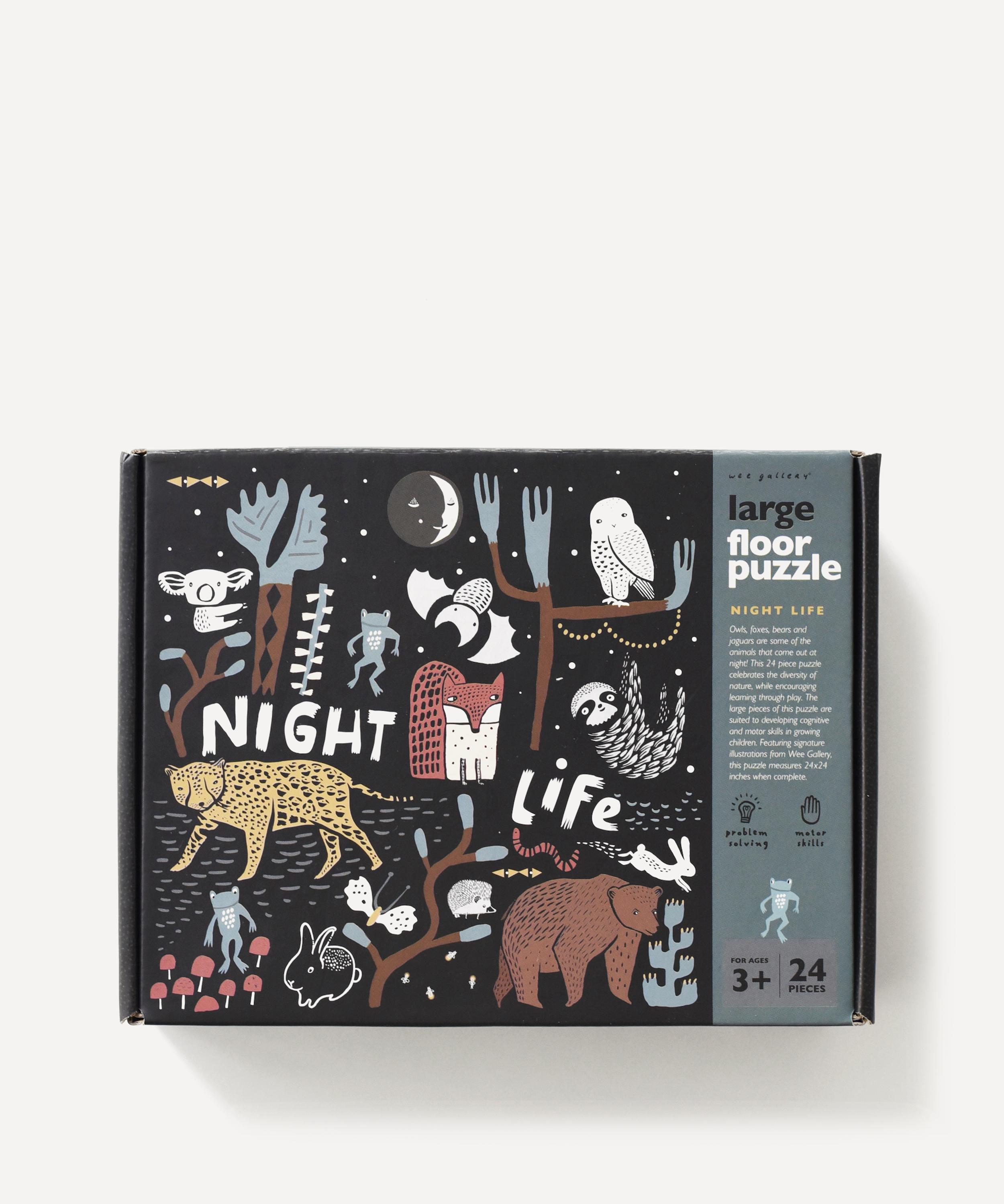 Wee Gallery - Nightlife Floor Jigsaw Puzzle image number 0