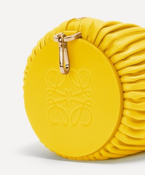 Loewe - Pleated Leather Bracelet Pouch Bag image number 4