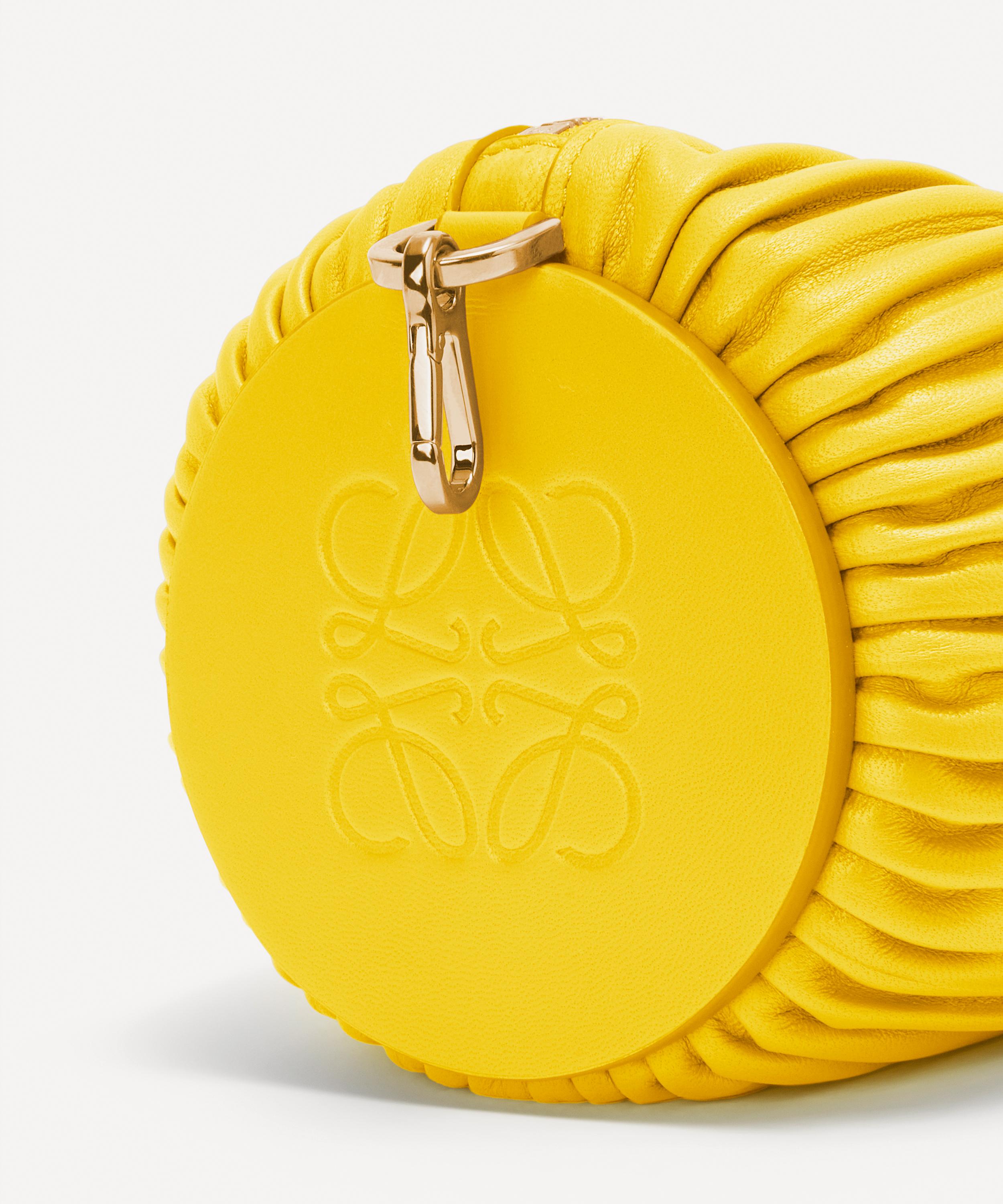 Loewe - Pleated Leather Bracelet Pouch Bag image number 4