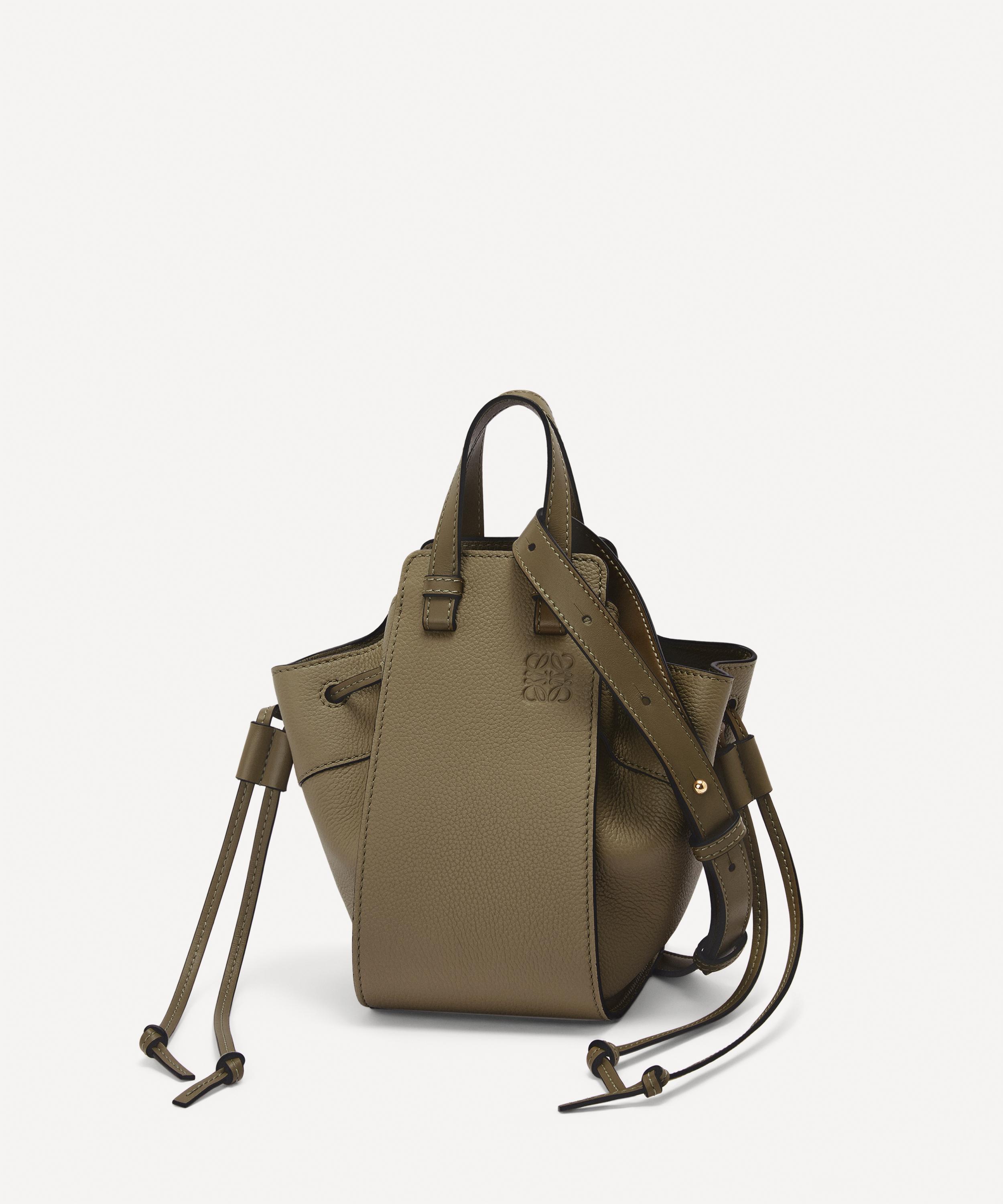 Loewe Mini Hammock Drawstring Leather Bag Liberty