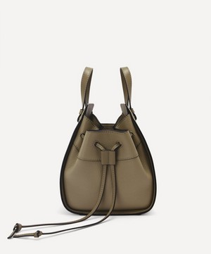 Loewe - Mini Hammock Drawstring Leather Bag image number 3