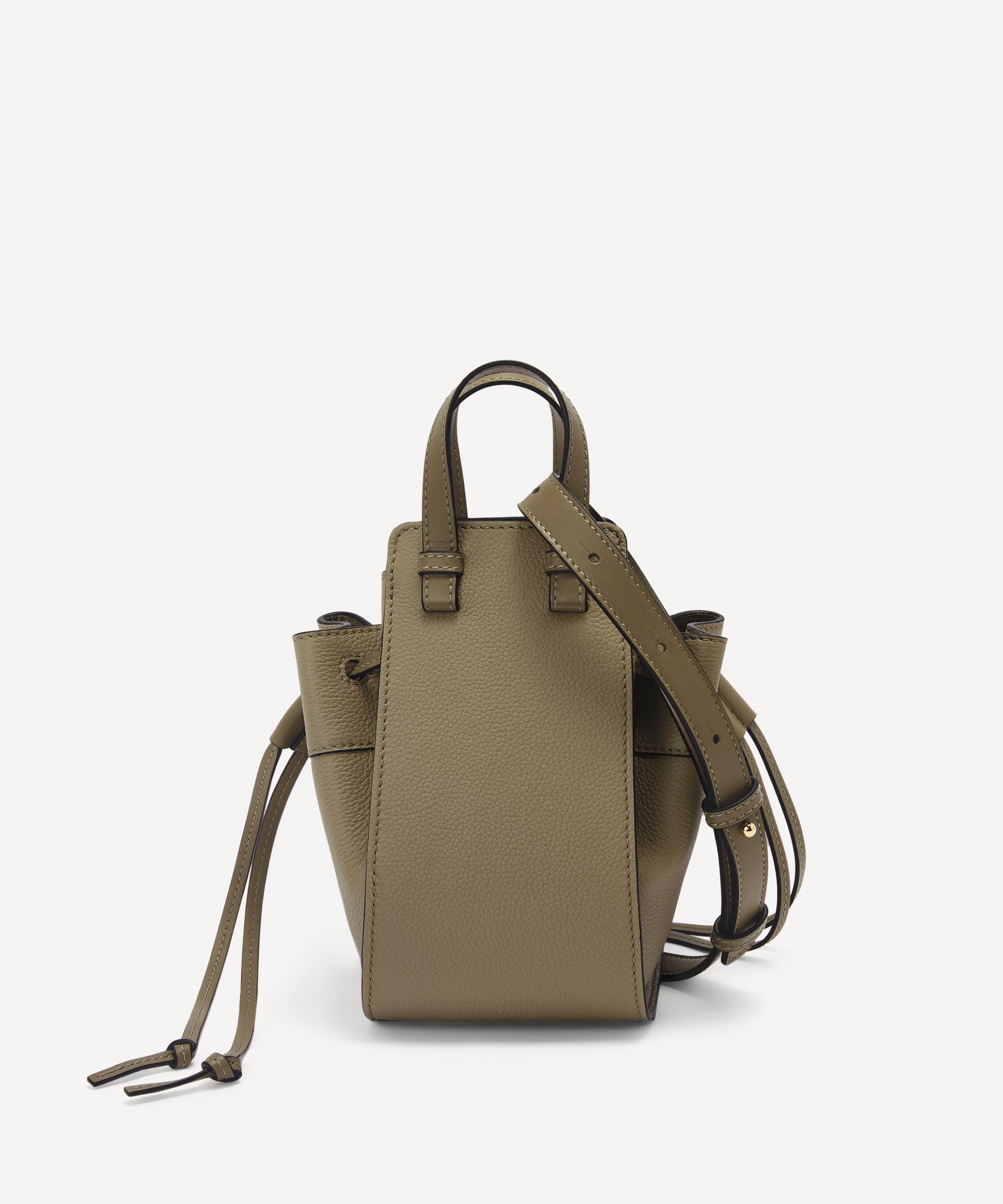 Loewe Mini Hammock Drawstring Leather Bag Liberty