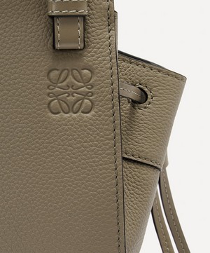 Loewe - Mini Hammock Drawstring Leather Bag image number 7