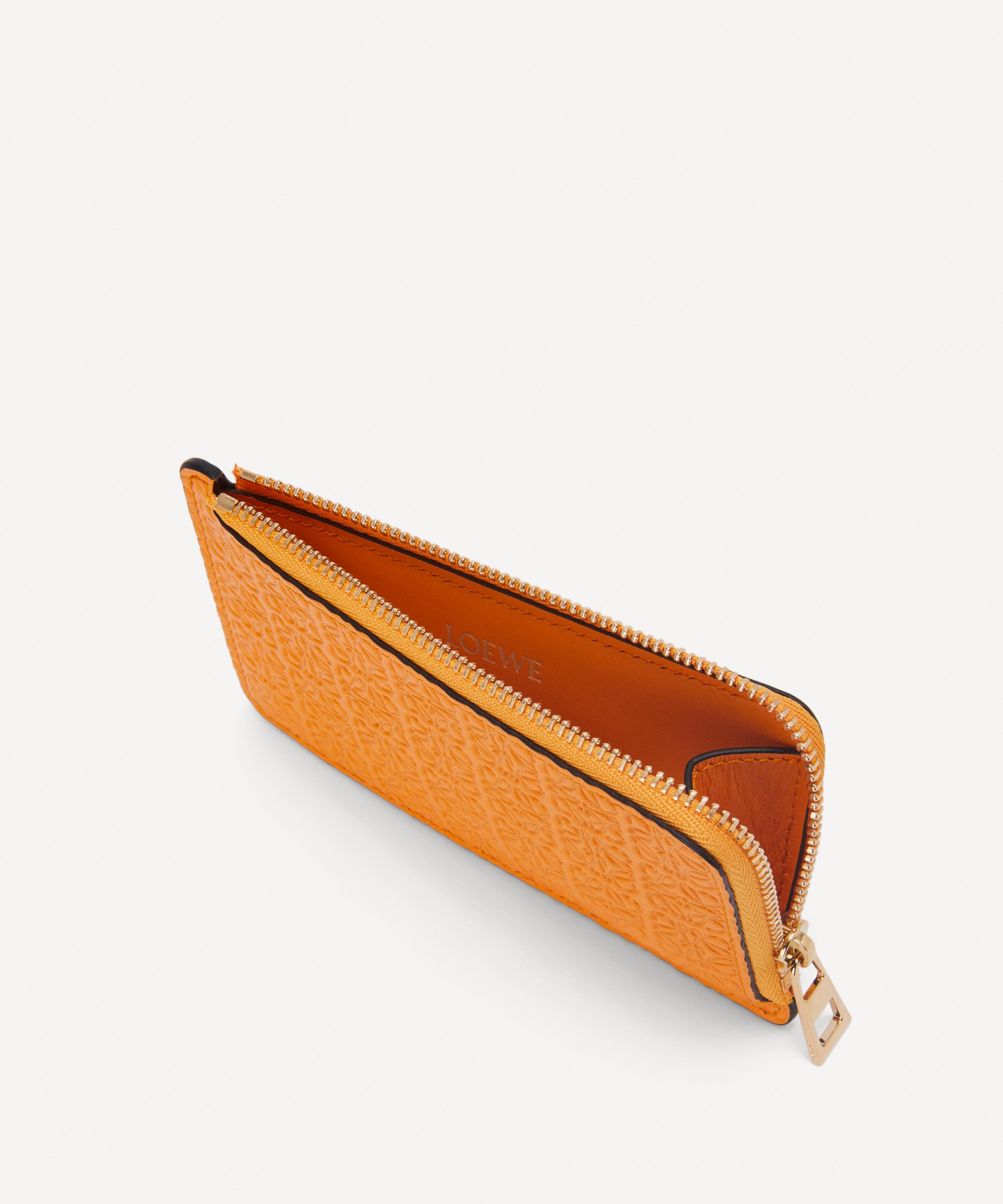 Loewe Repeat Embossed Leather Coin Cardholder | Liberty