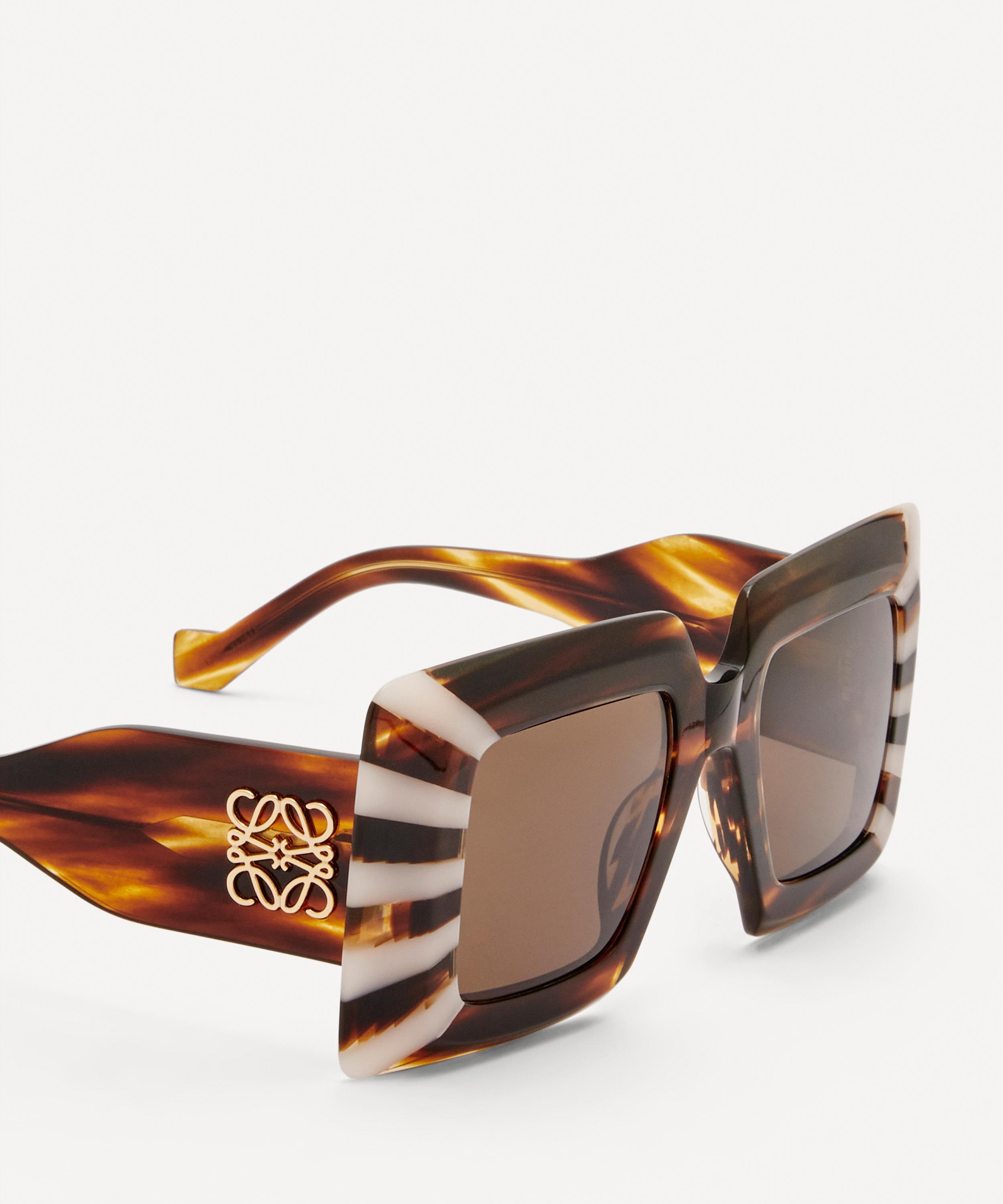 Loewe Oversized Square Acetate Sunglasses | Liberty