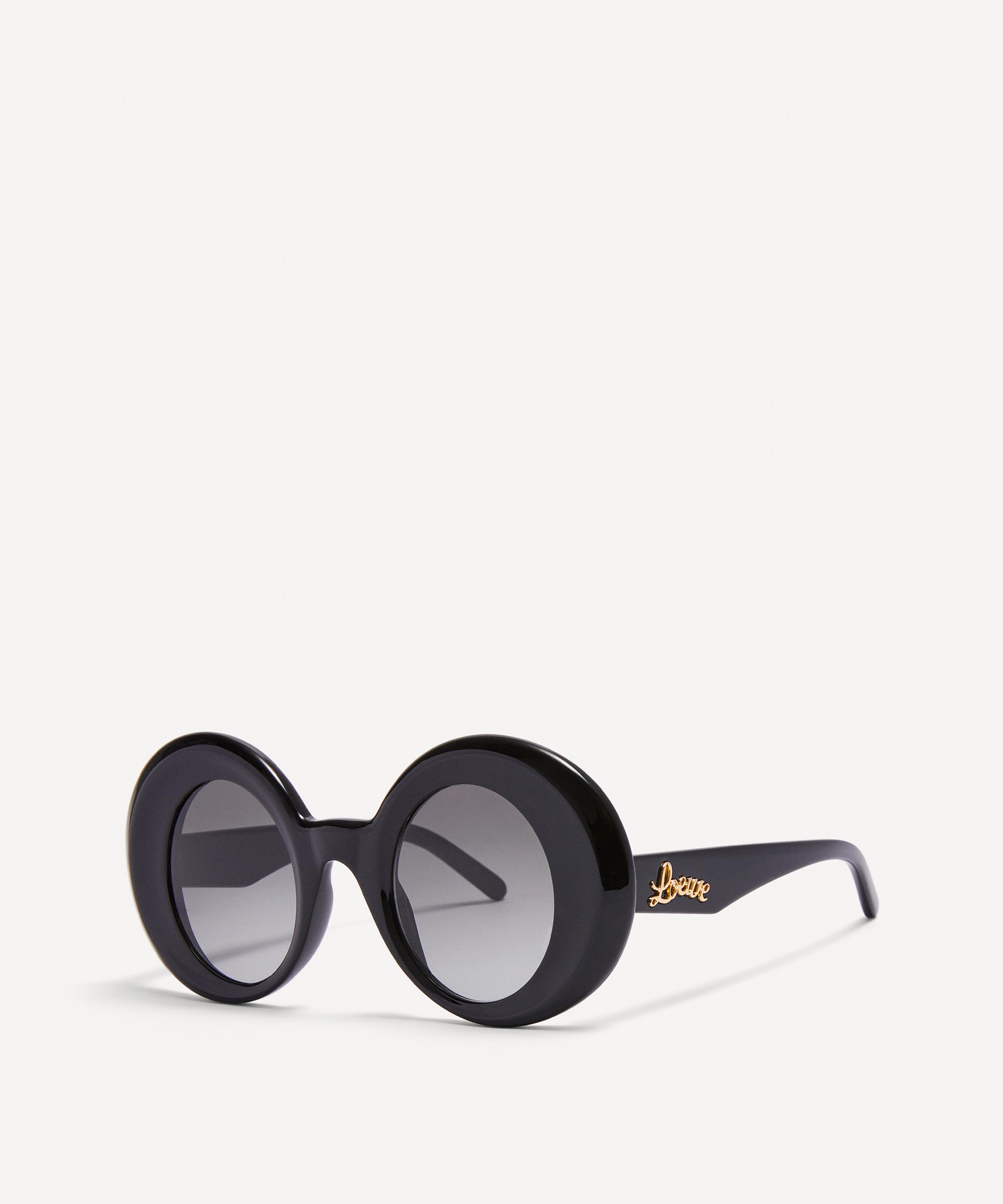 Round acetate clearance sunglasses