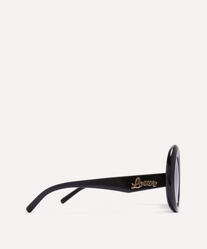 Loewe - Oversized Round Acetate Sunglasses image number 2