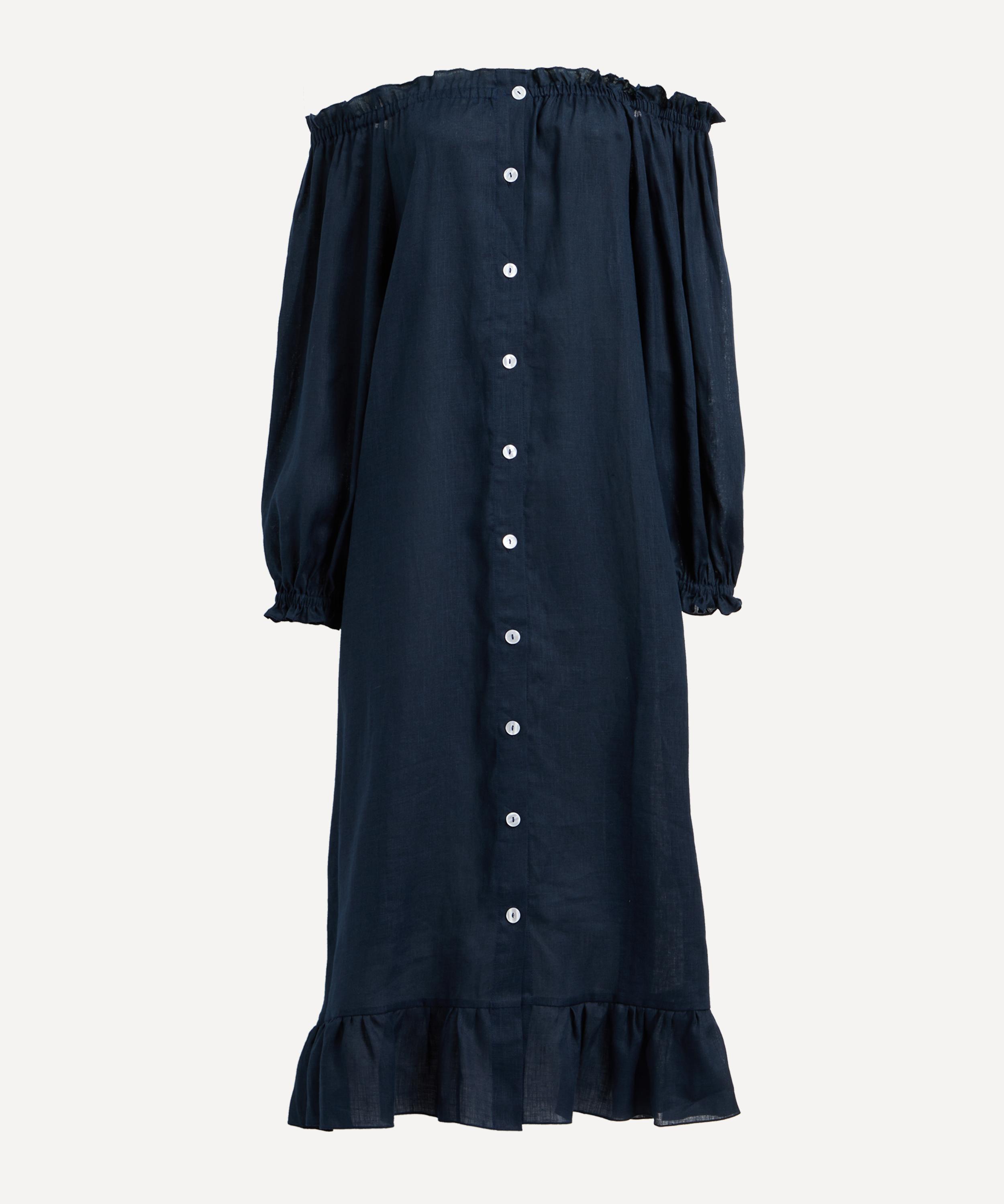 Sleeper - Linen Midi-Dress image number 0