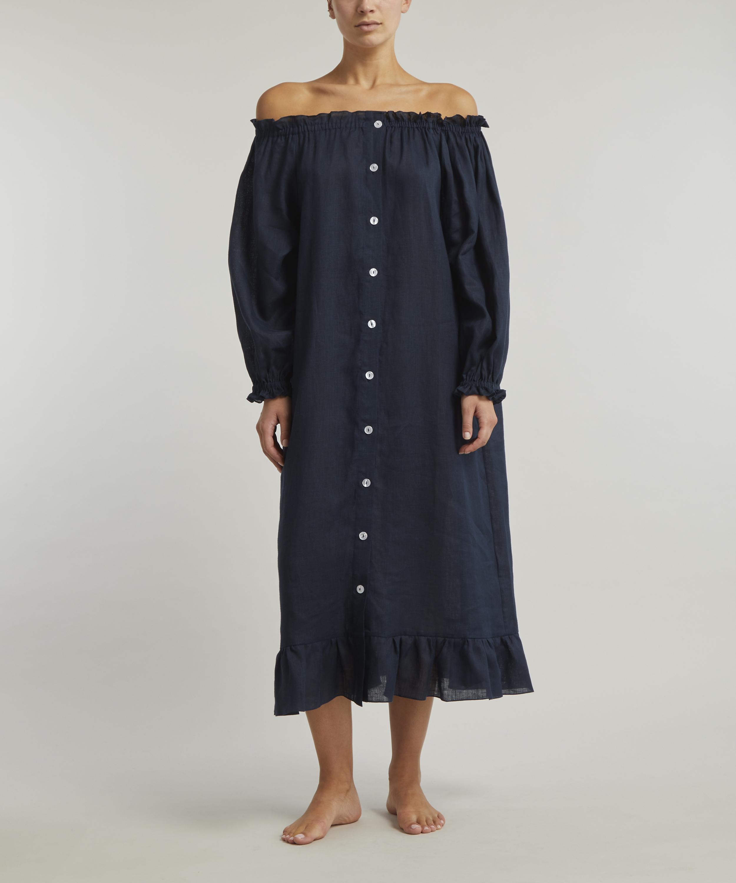 Sleeper - Linen Midi-Dress image number 2