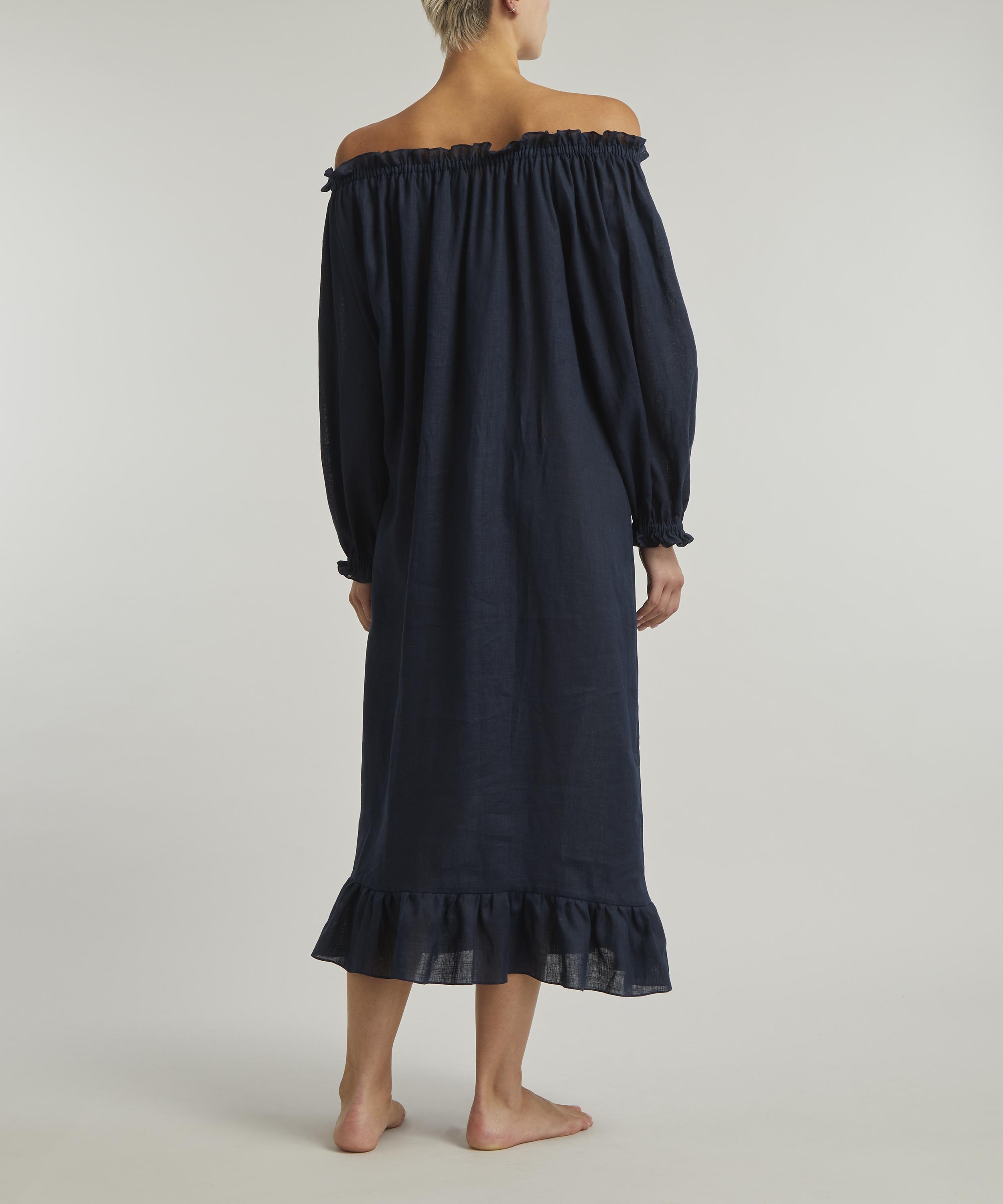 Sleeper - Linen Midi-Dress image number 3