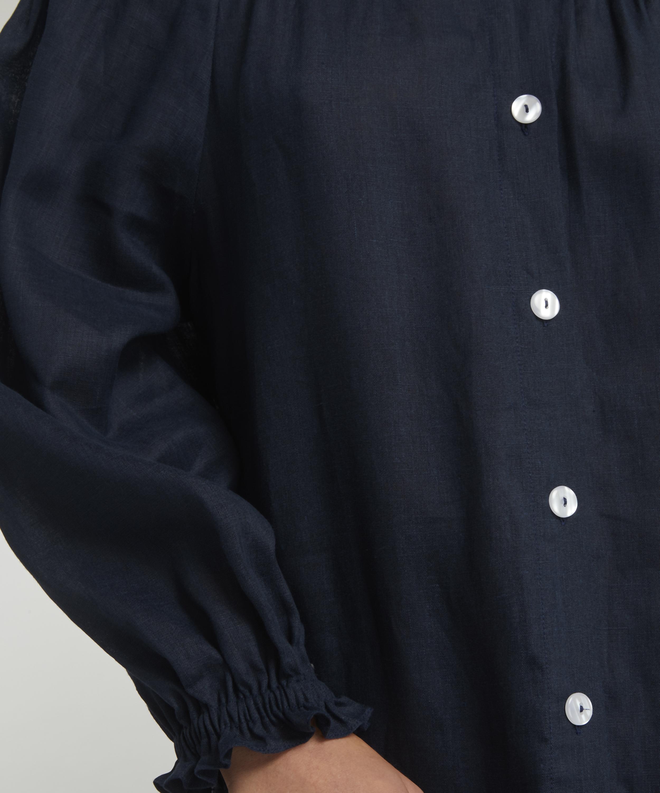 Sleeper - Linen Midi-Dress image number 4