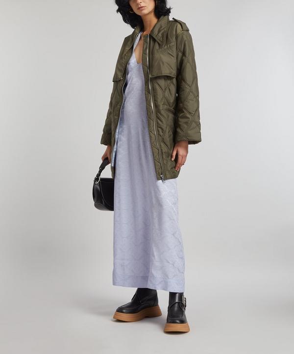 Ganni Quilted Midi Jacket | Liberty Ganni Quilted Midi Jacket | Liberty