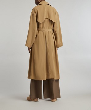 Ganni - Twill Trench Coat image number 3