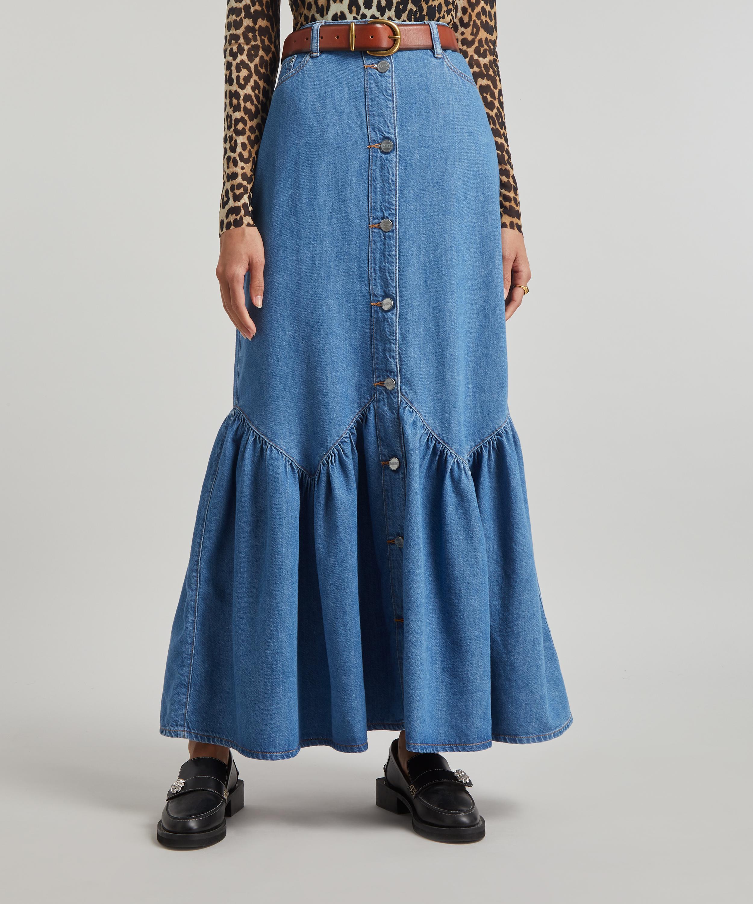 Ganni Denim Maxi-Skirt | Liberty