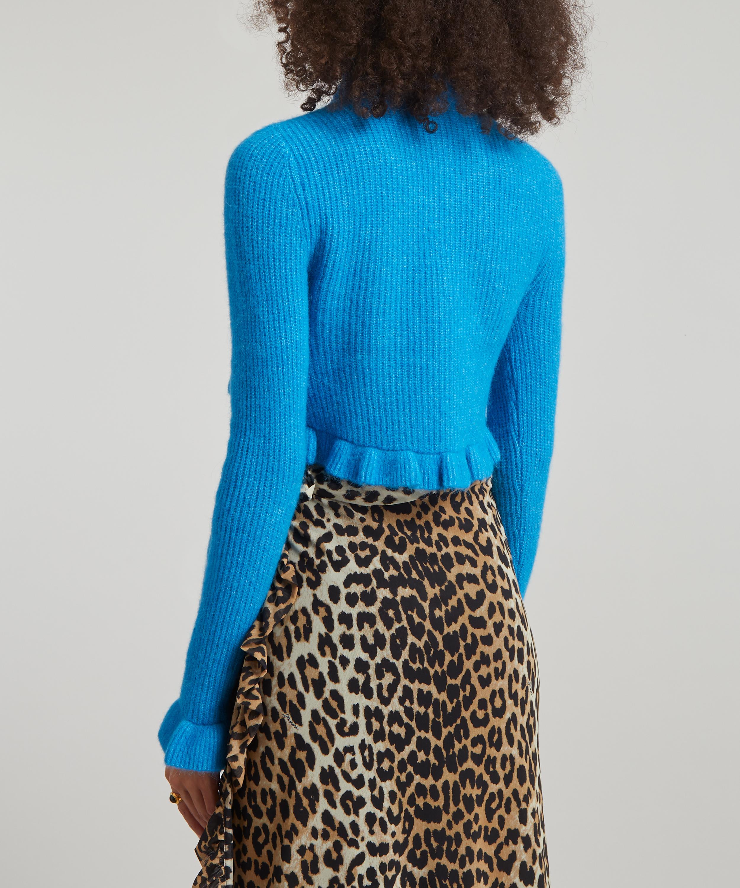 Ganni - Cropped Wool Cardigan image number 3