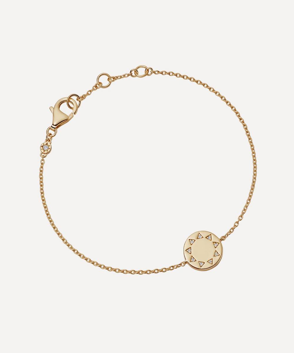 Astley Clarke - 18ct Gold Plated Vermeil Silver Theirworld Pendant Bracelet