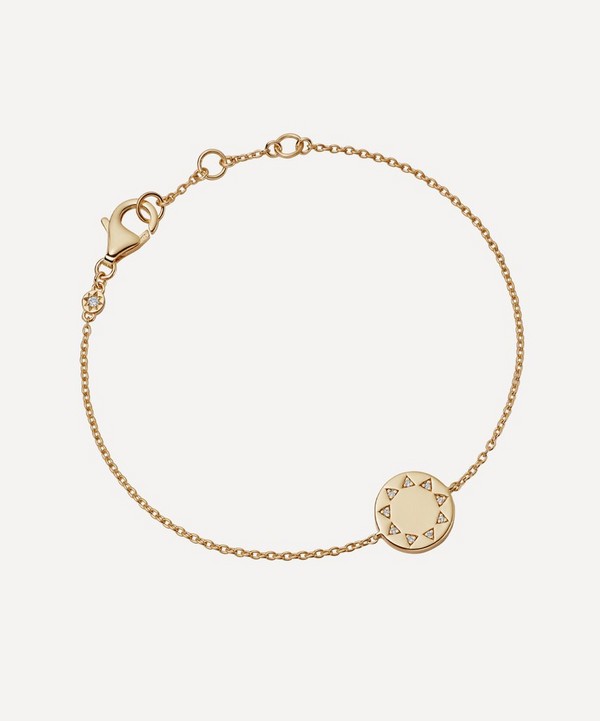 Astley Clarke - 18ct Gold Plated Vermeil Silver Theirworld Pendant Bracelet image number null