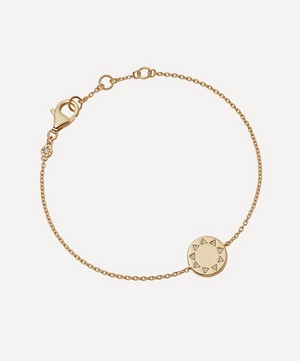 Astley Clarke - 18ct Gold Plated Vermeil Silver Theirworld Pendant Bracelet image number 0