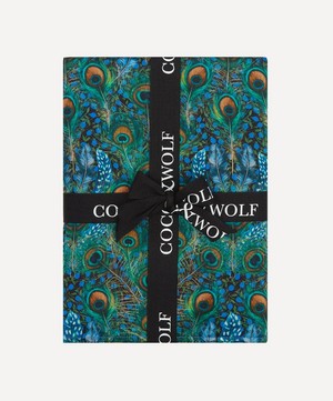 Coco & Wolf - Peacock Manor Silk Satin Pillowcases Set of Two image number 2