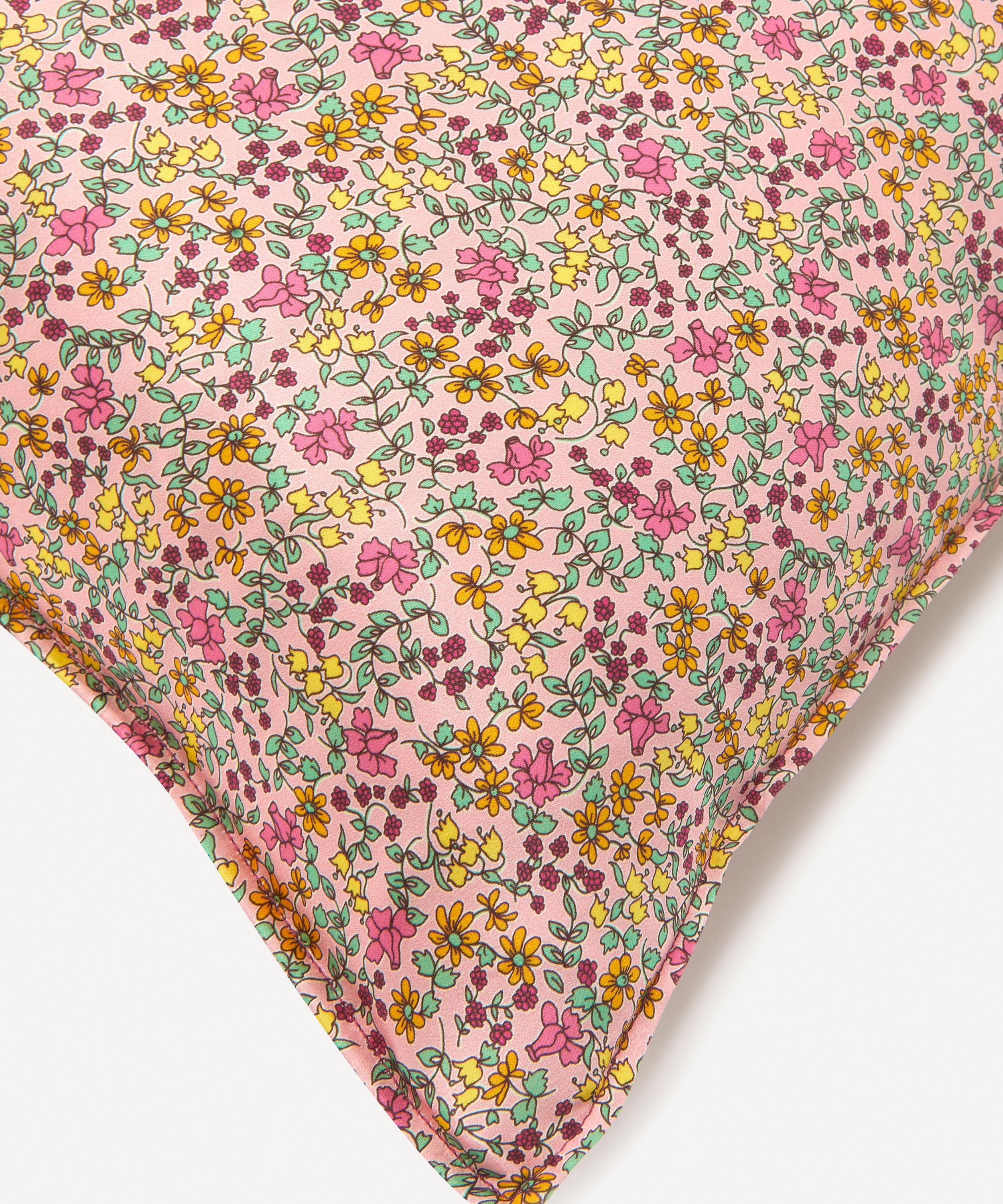 Coco & Wolf - Emilia’s Bloom Silk Satin Pillowcases Set of Two image number 2