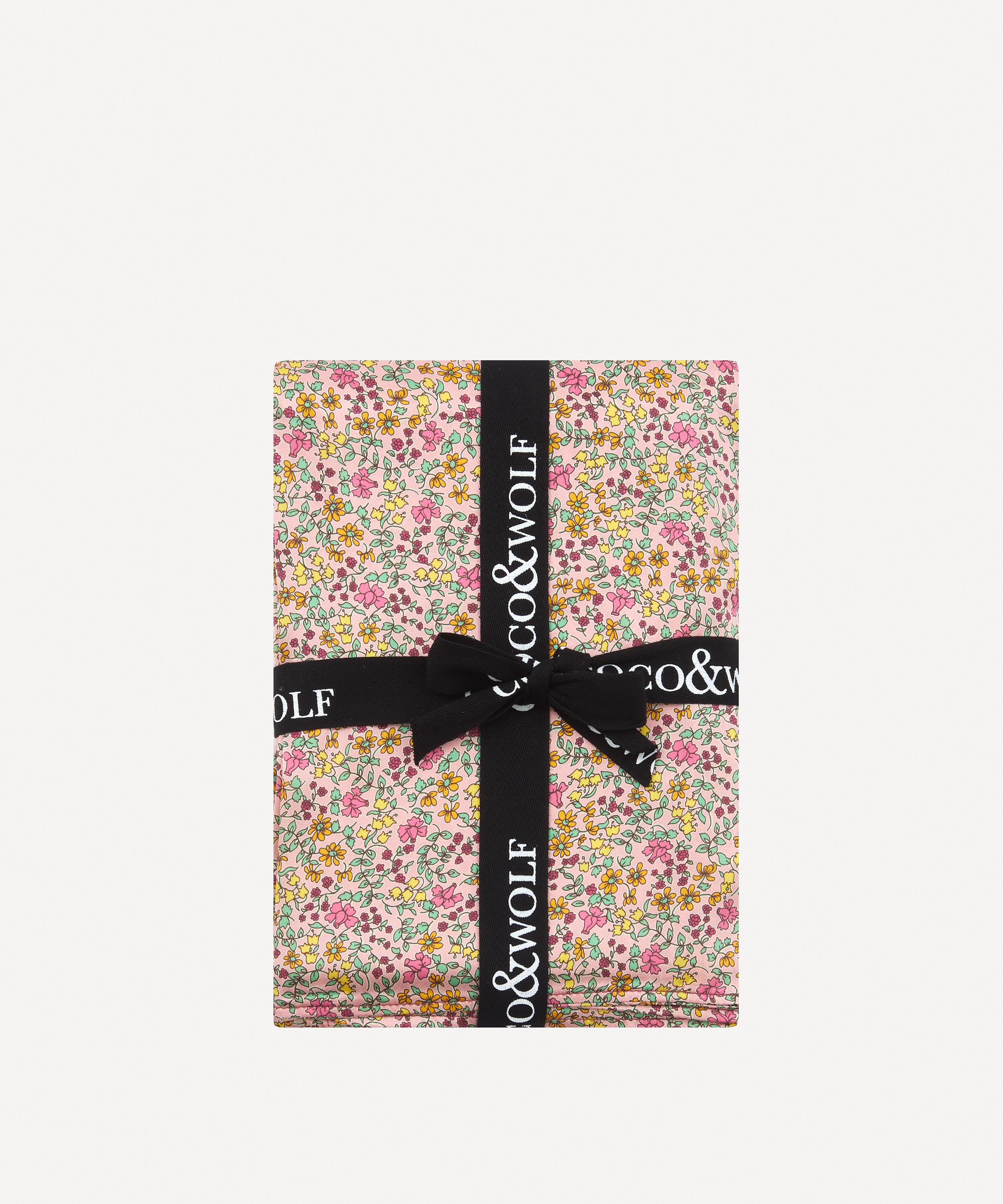 Coco & Wolf - Emilia’s Bloom Silk Satin Pillowcases Set of Two image number 3