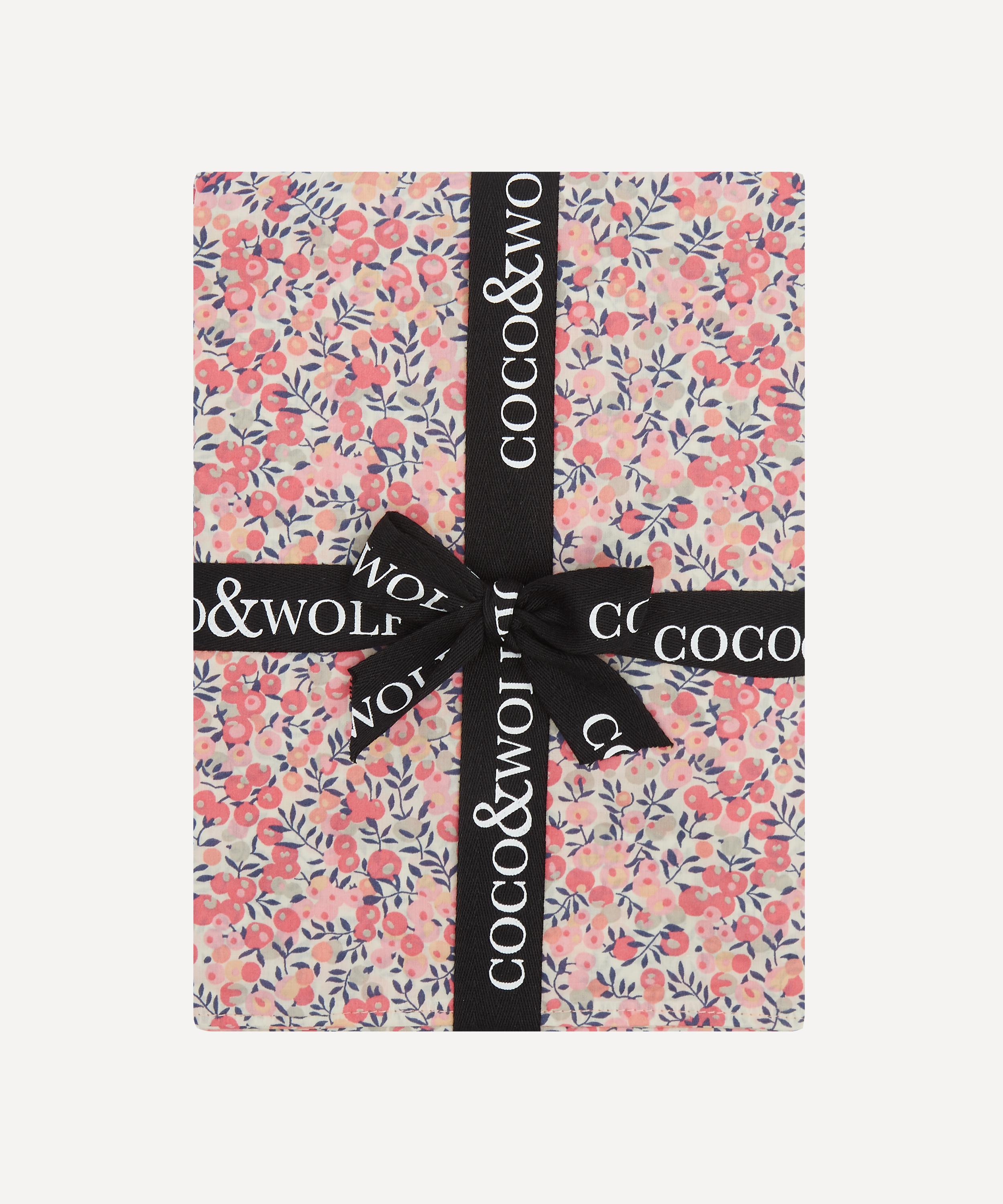 Coco & Wolf - Wiltshire Pink Cotton Pillowcases Set of Two image number 4