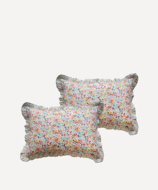 Coco & Wolf - Classic Meadow and Lilibet Frill Edge Pillowcases Set of Two image number null