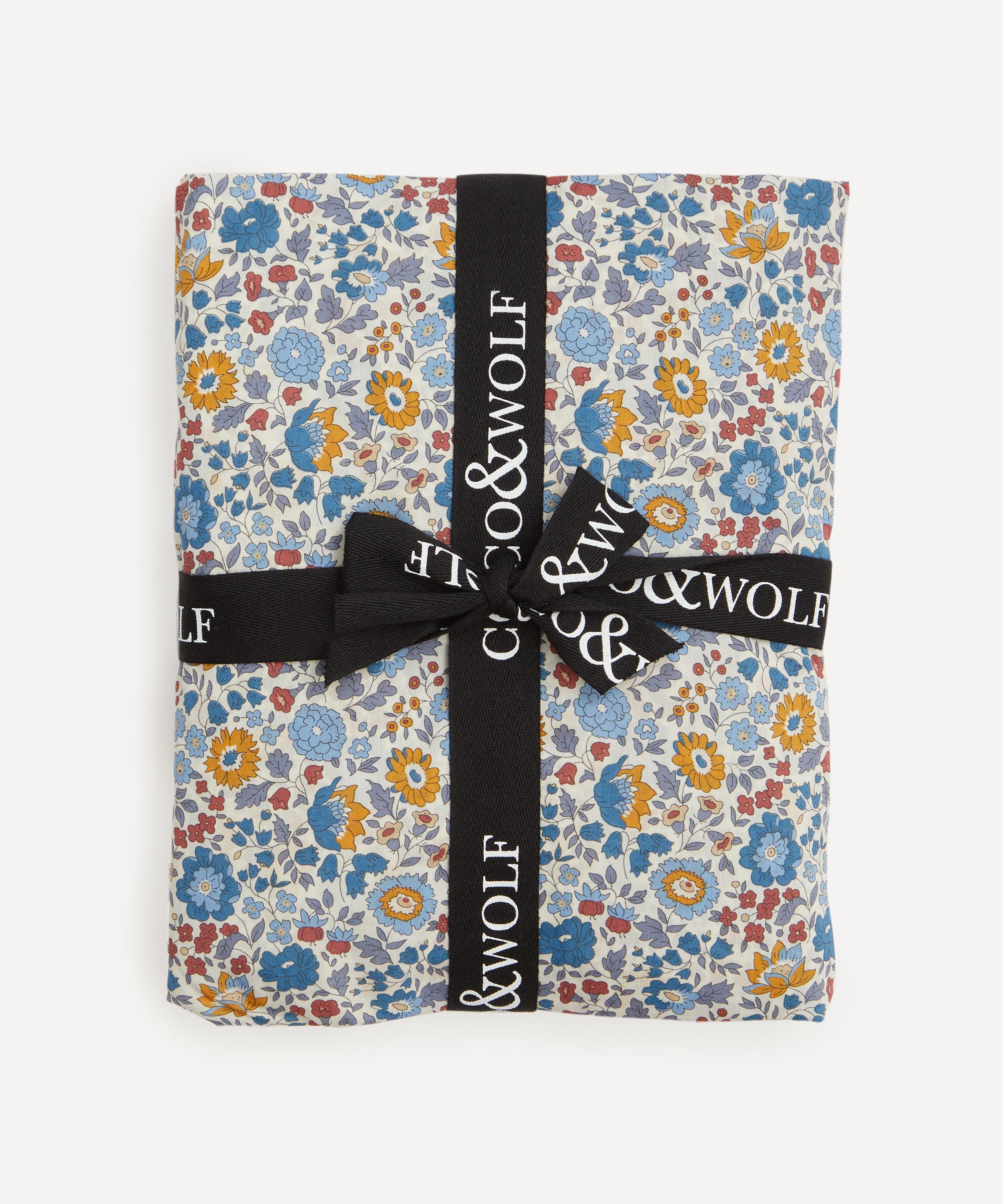 Coco & Wolf - D’Anjo Mustard Super King Fitted Sheet image number 1