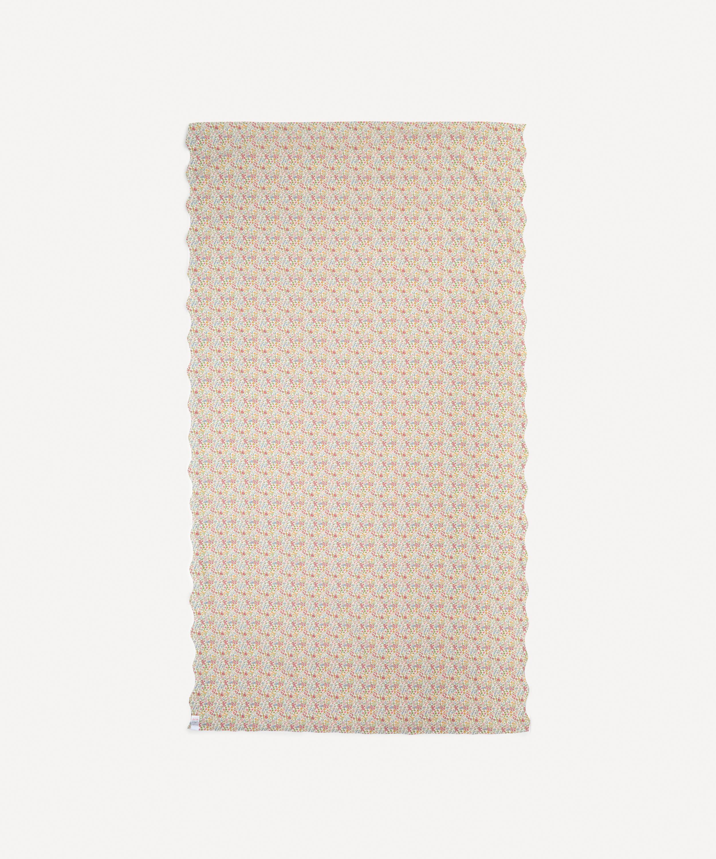 Coco & Wolf - Wiltshire Pink and Lilibet Large Wavy Edge Tablecloth image number 2