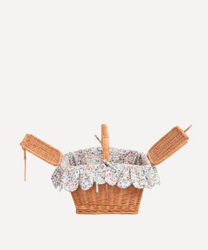Coco & Wolf - Betsy Two-Person Filled Rectangle Wicker Picnic Basket image number 4