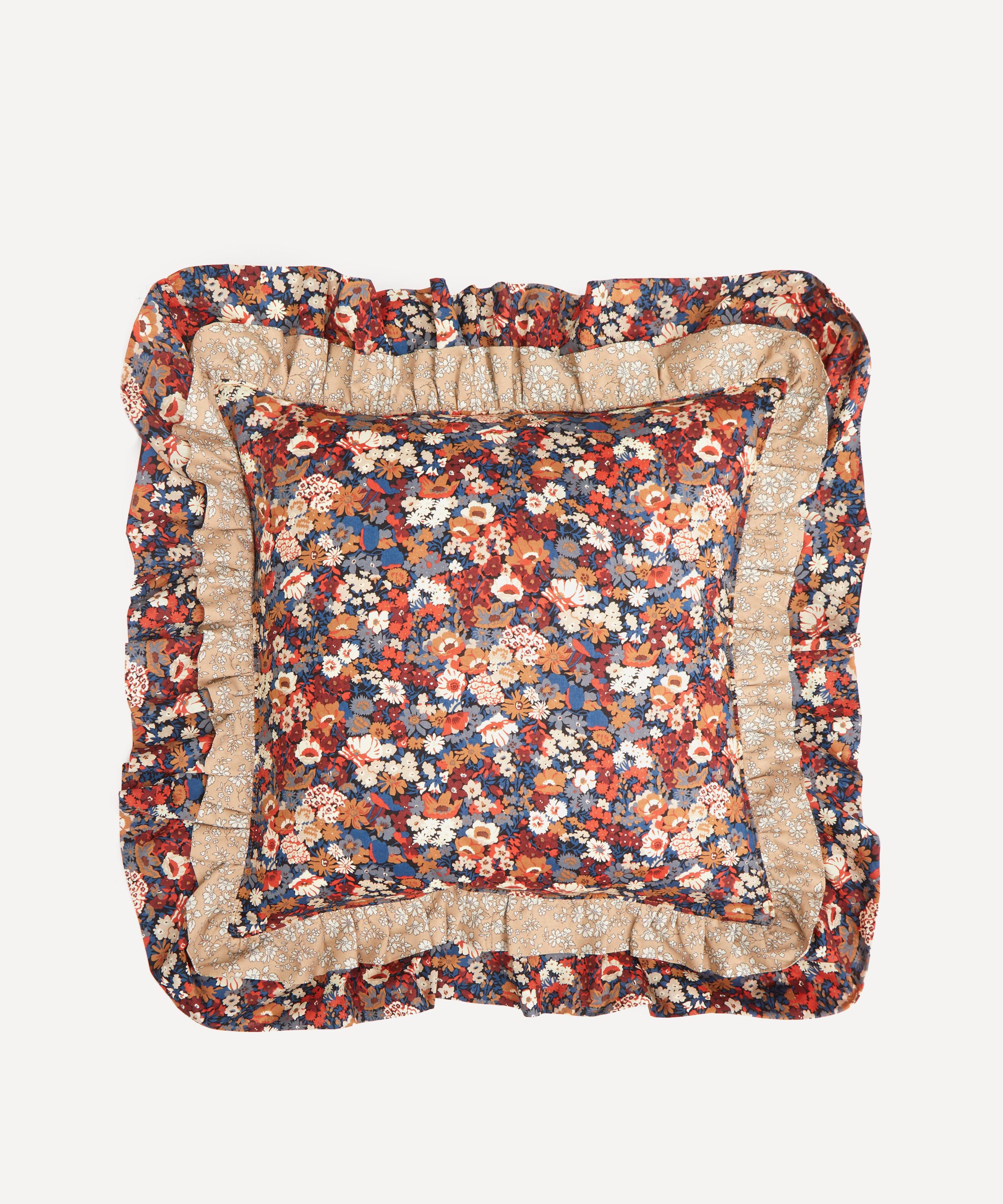 Coco & Wolf - Thorpe and Capel Double Ruffle Square Cushion image number 0