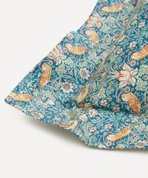 Coco & Wolf - Strawberry Thief Stitch Edge Oblong Bolster Cushion image number 2