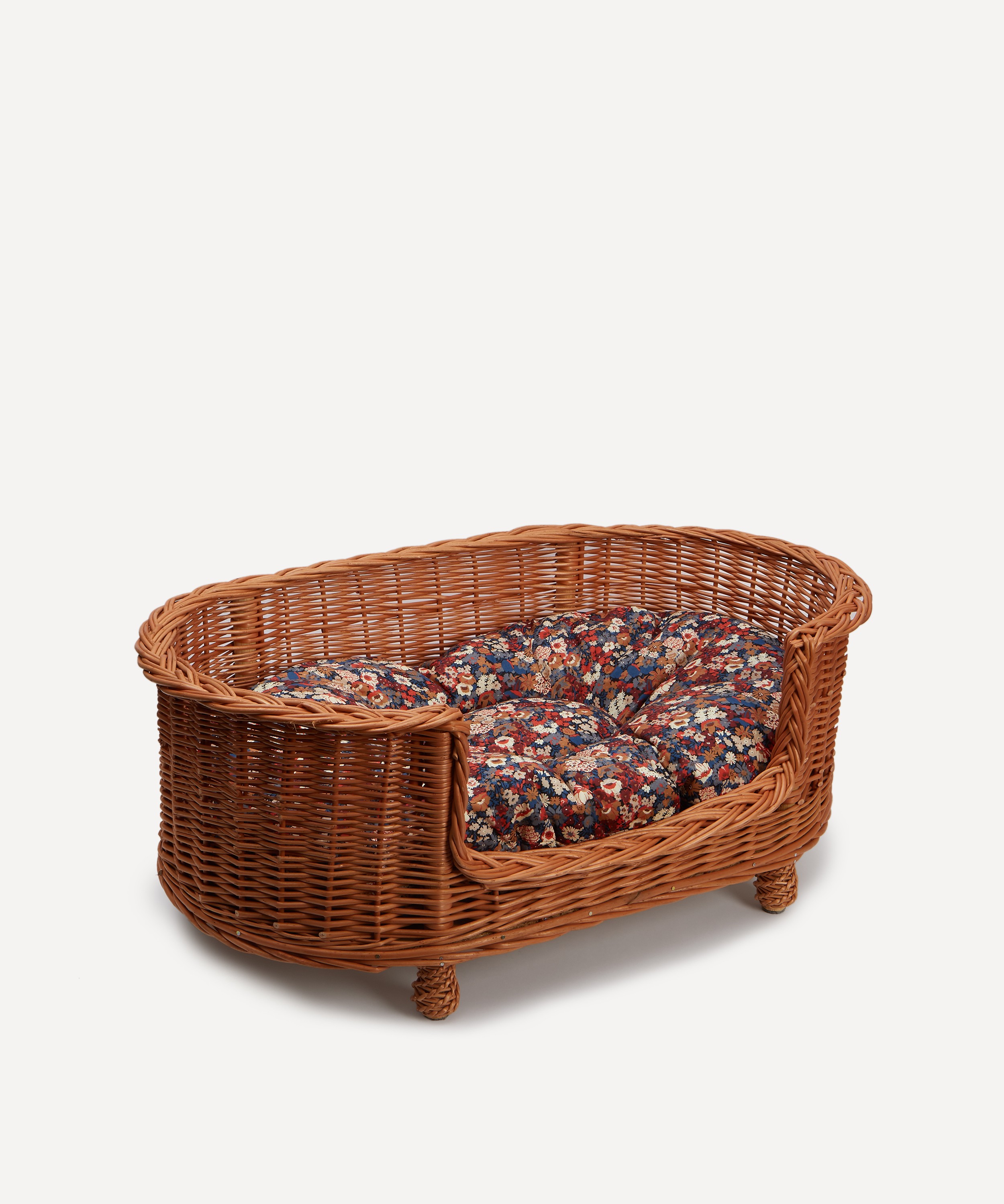 Coco & Wolf - Thorpe Oval Rattan Dog Bed image number 1