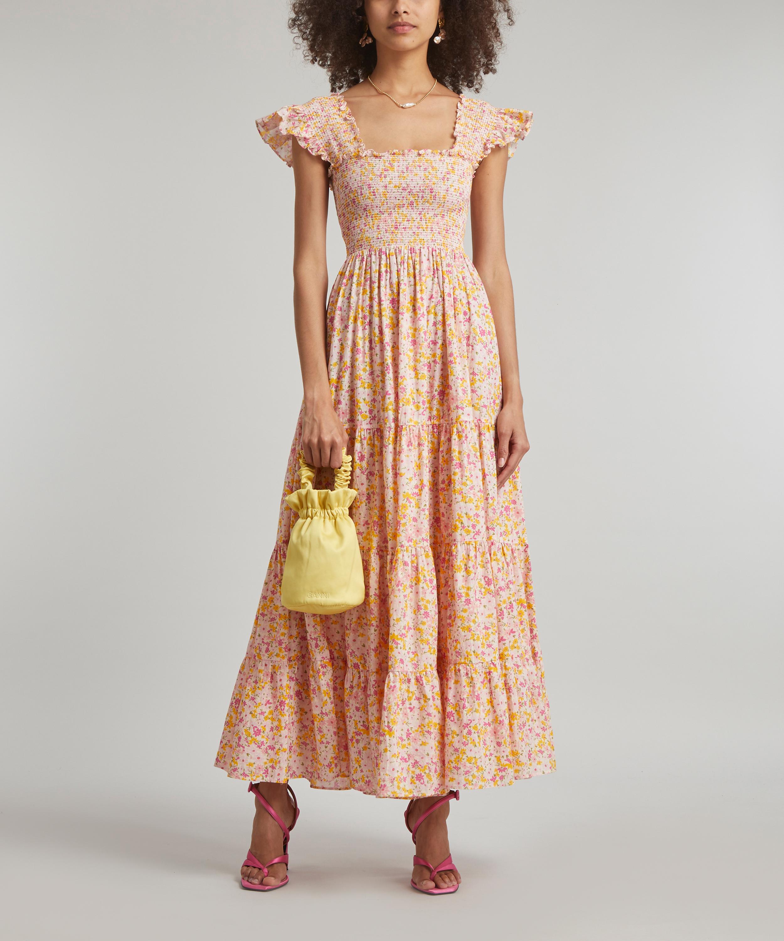 RIXO - Kendall Pink Sleepy Bunch Dress image number 1