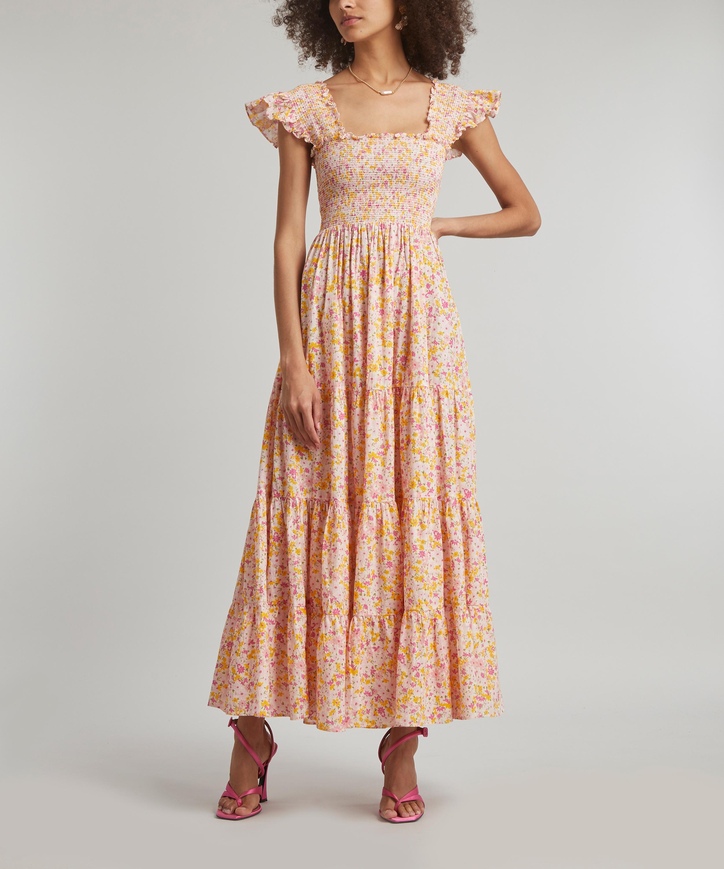 RIXO - Kendall Pink Sleepy Bunch Dress image number 2