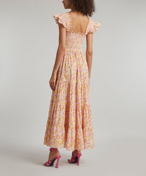 RIXO - Kendall Pink Sleepy Bunch Dress image number 3