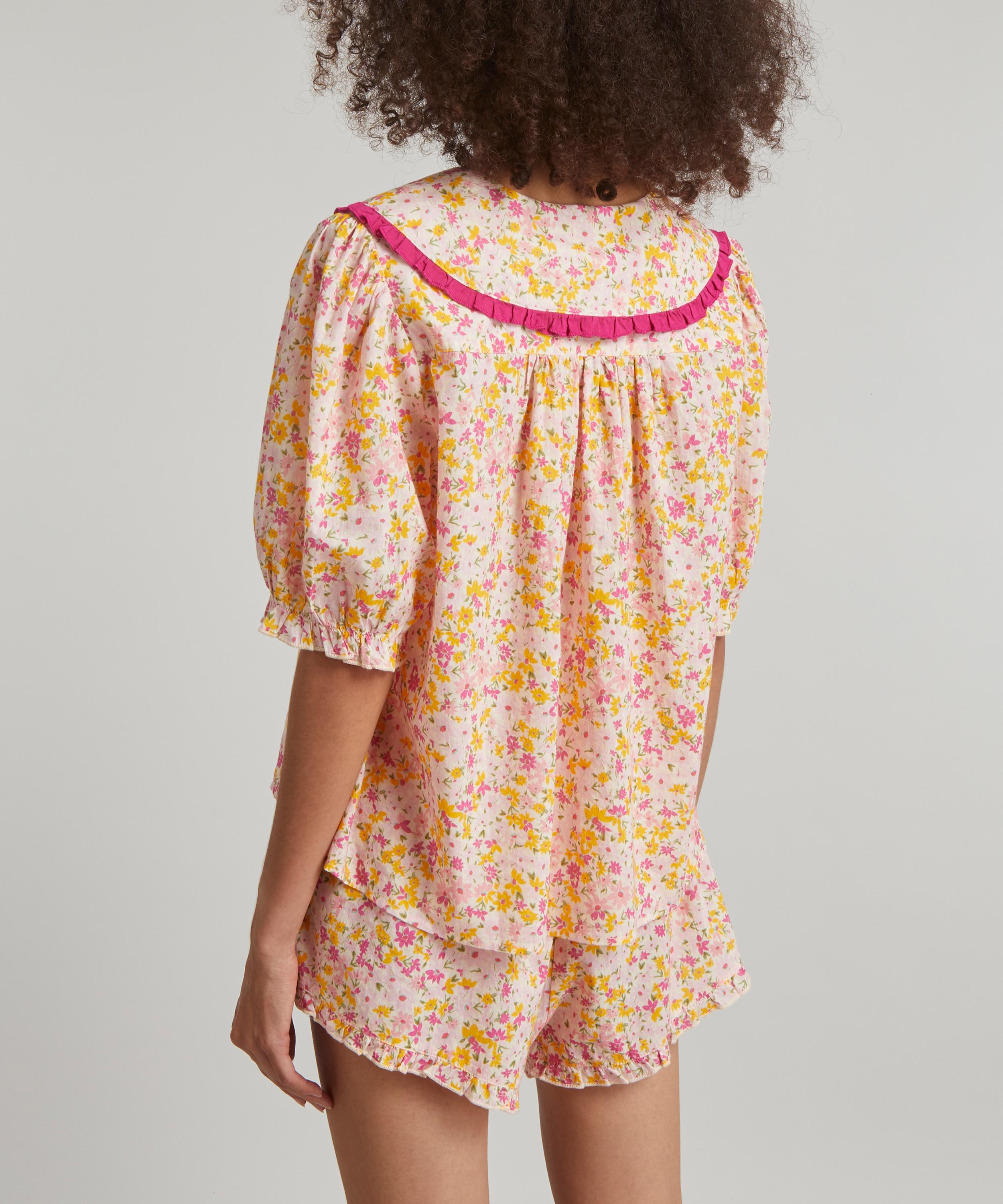 RIXO - Alva Floral Print Pyjama Set image number 3