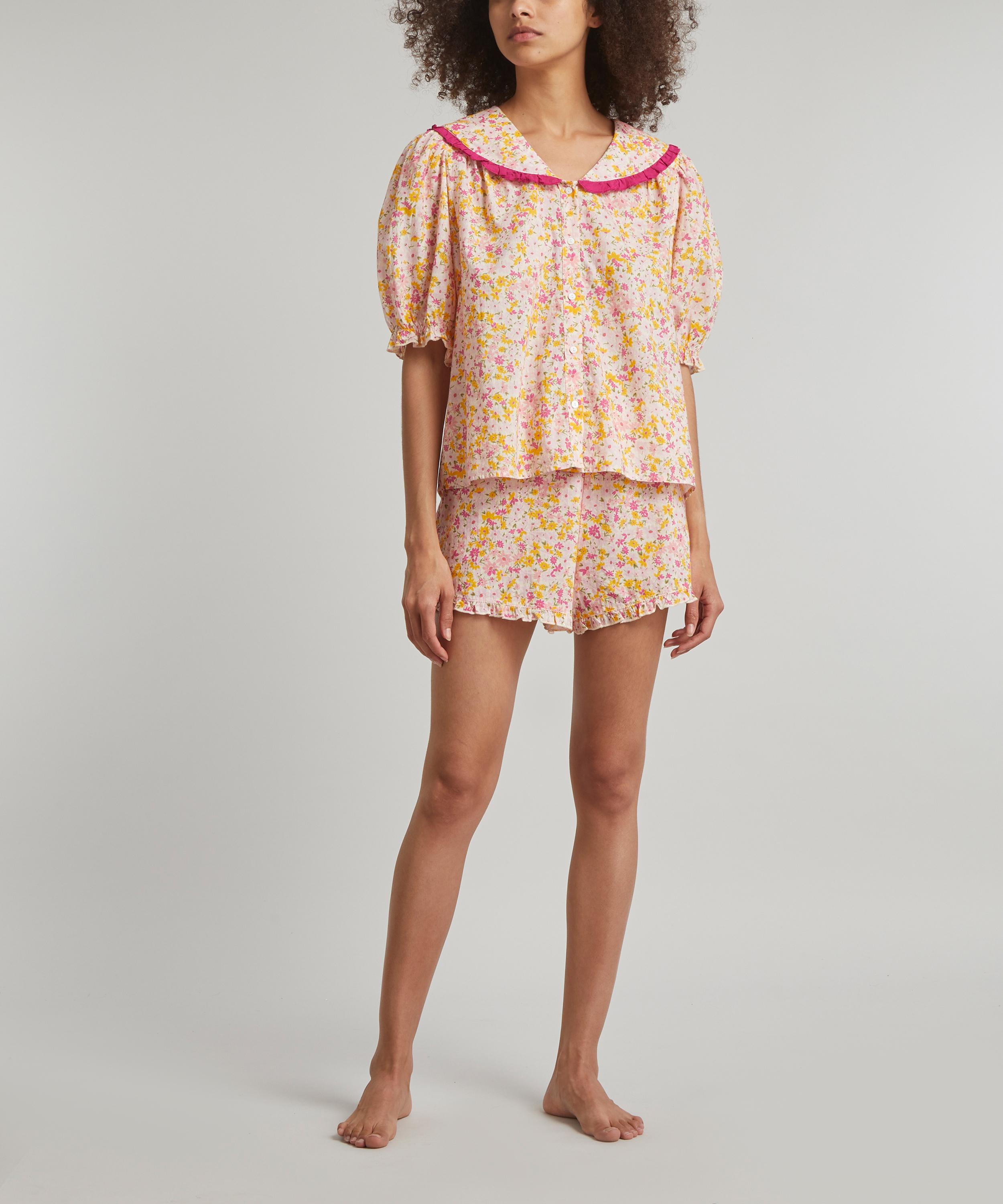 RIXO - Alva Floral Print Pyjama Set image number 4