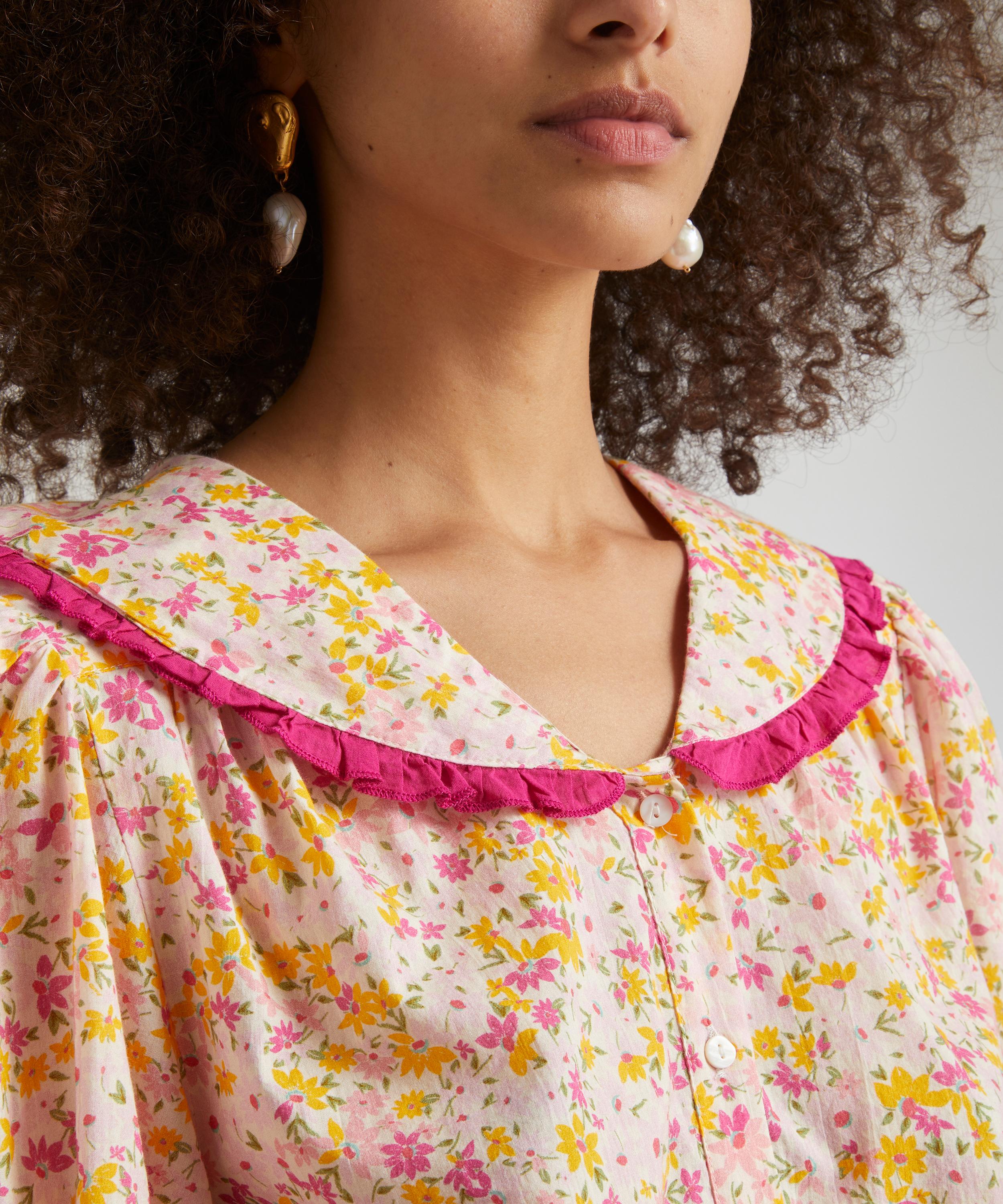RIXO - Alva Floral Print Pyjama Set image number 5