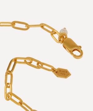 Maria Black - 22ct Gold-Plated Gemma Chain Bracelet image number 2